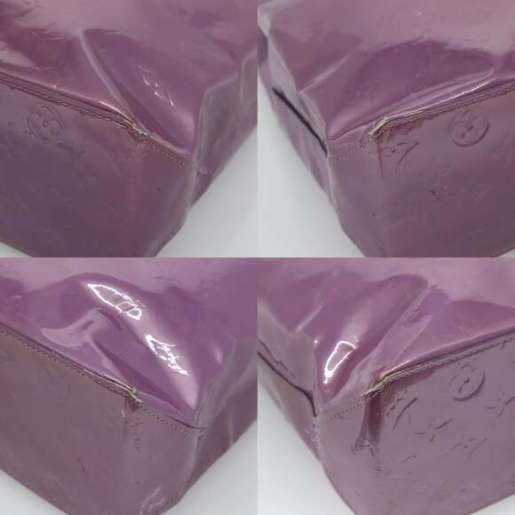LOUIS VUITTON Monogram Vernis Reade MM Hand Bag Viole M91087 - Picture 10 of 12
